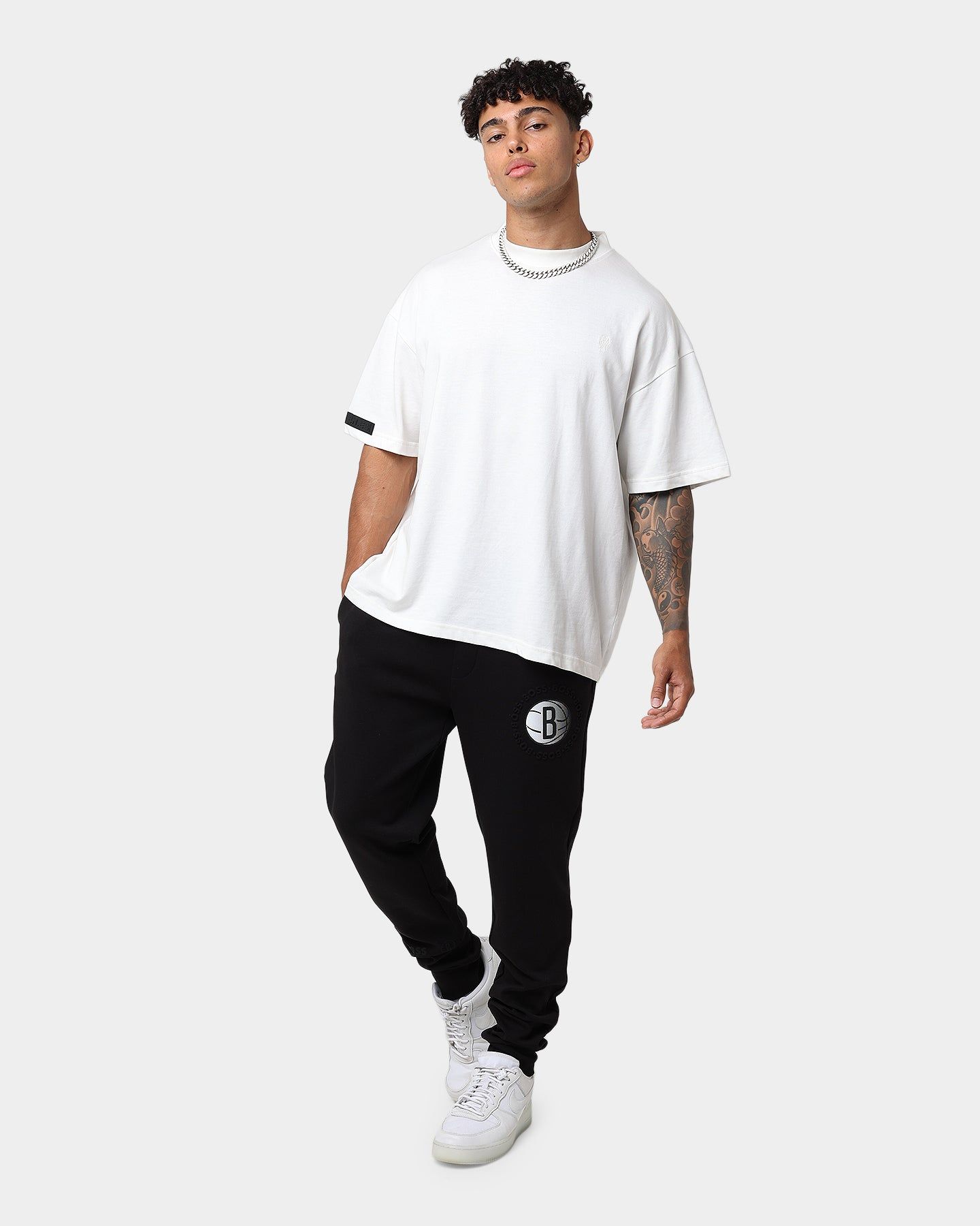 Hugo Boss Hugo Boss X NBA Brooklyn Nets Basic Joggers Black sold by Culture Kings