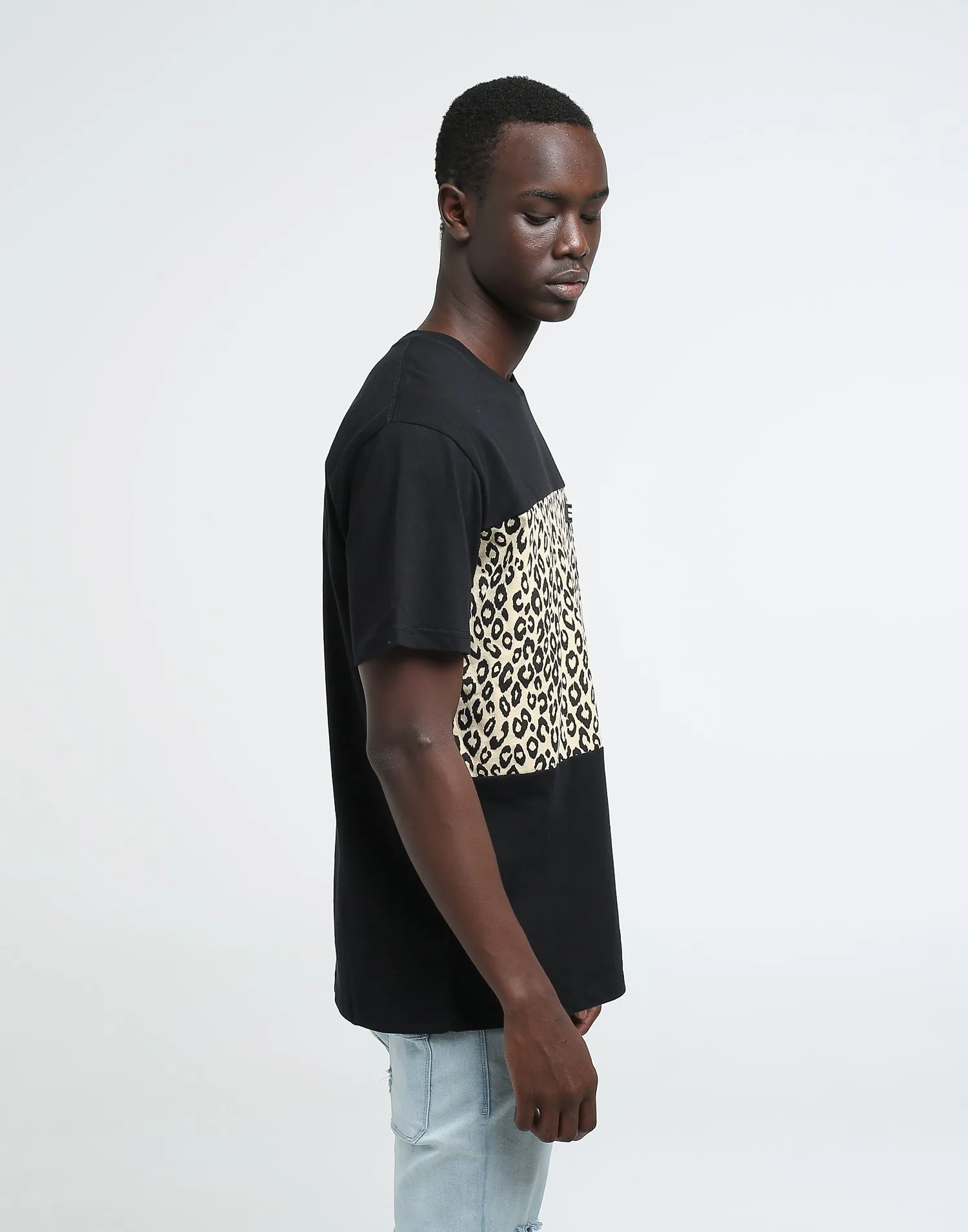 Thing Thing Panel Tee Black/Leopard sold by Culture Kings product image thumbnail 3