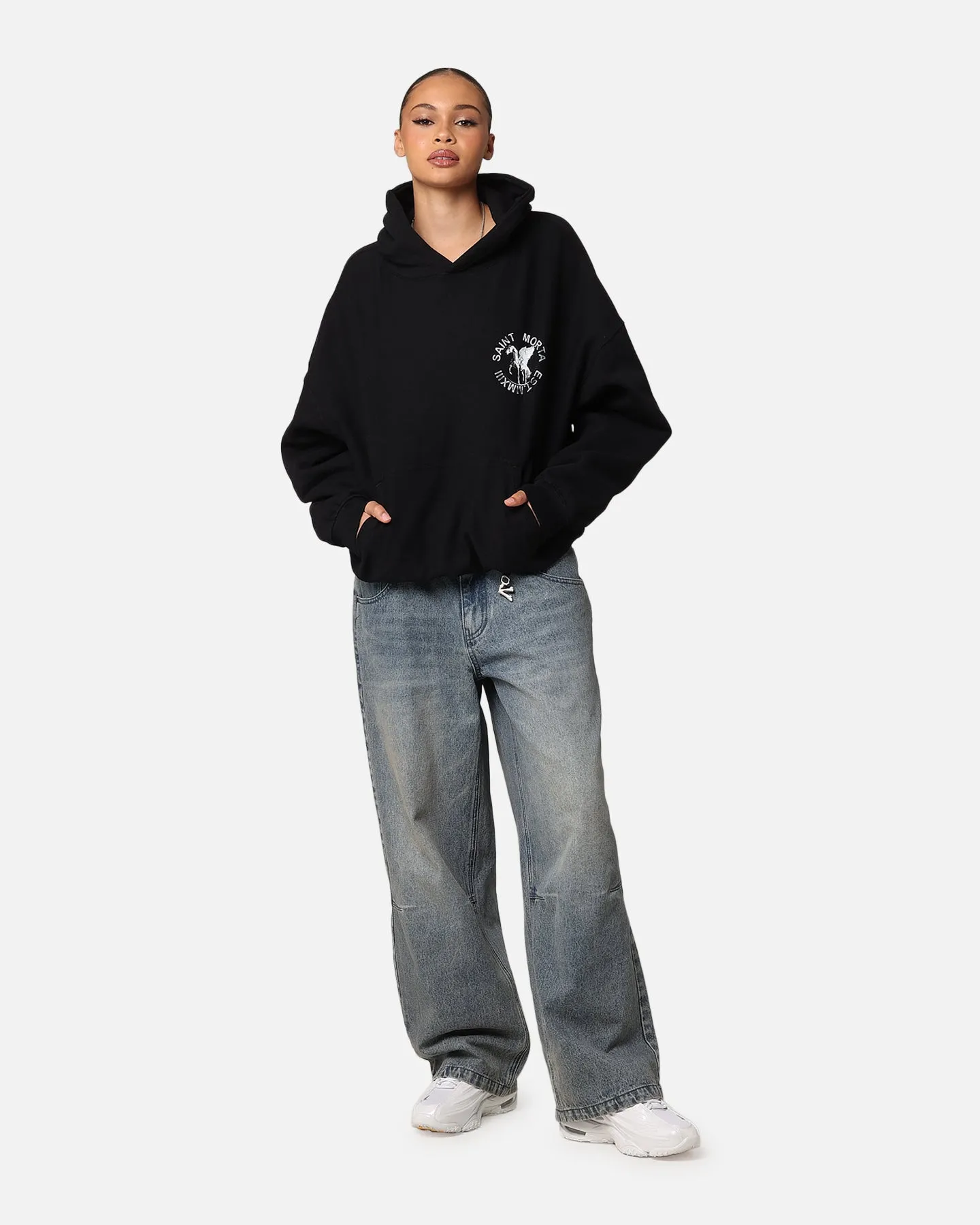 Saint Morta Pegasus Premium Hoodie Black sold by Culture Kings product image thumbnail 4