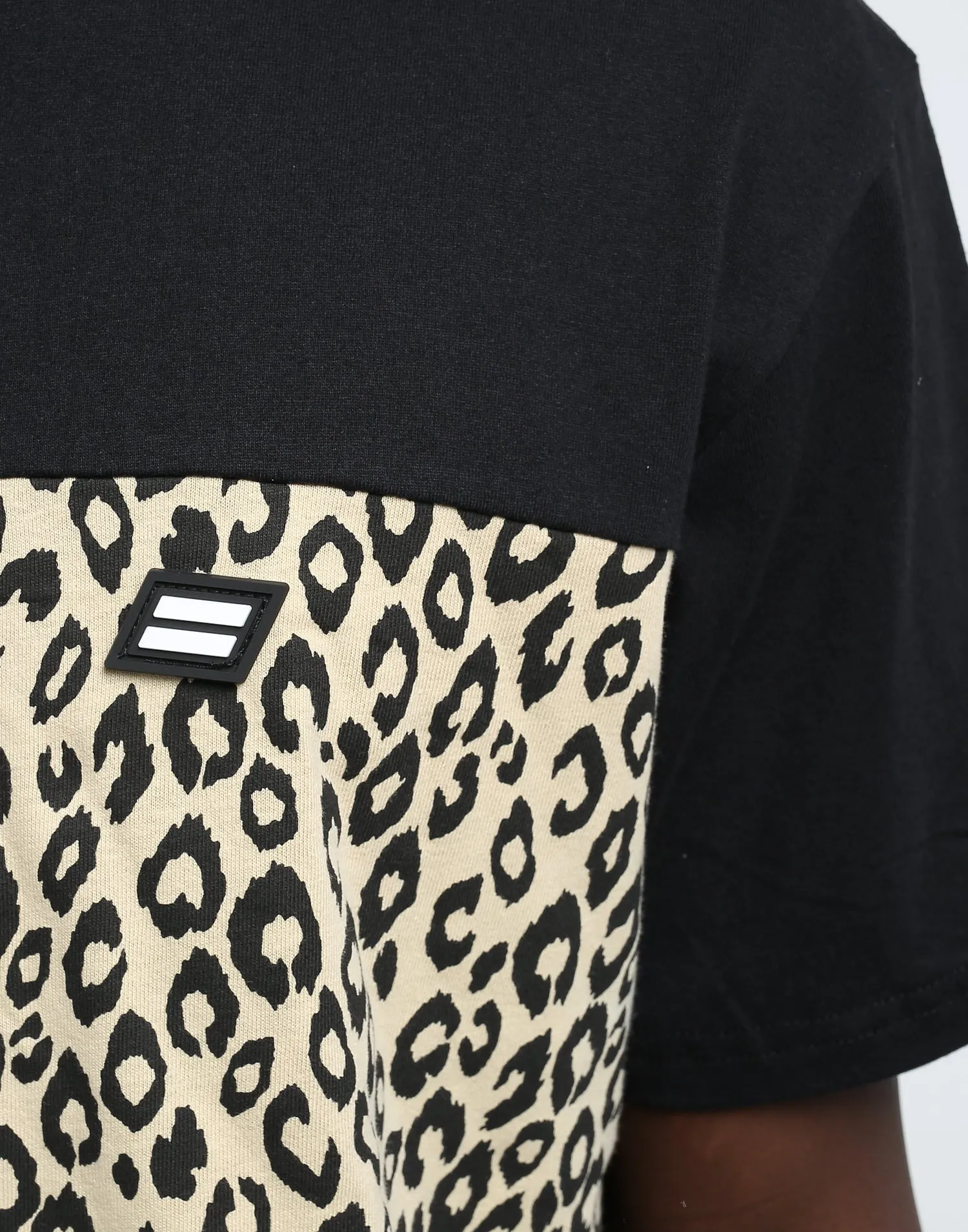 Thing Thing Panel Tee Black/Leopard sold by Culture Kings product image thumbnail 2
