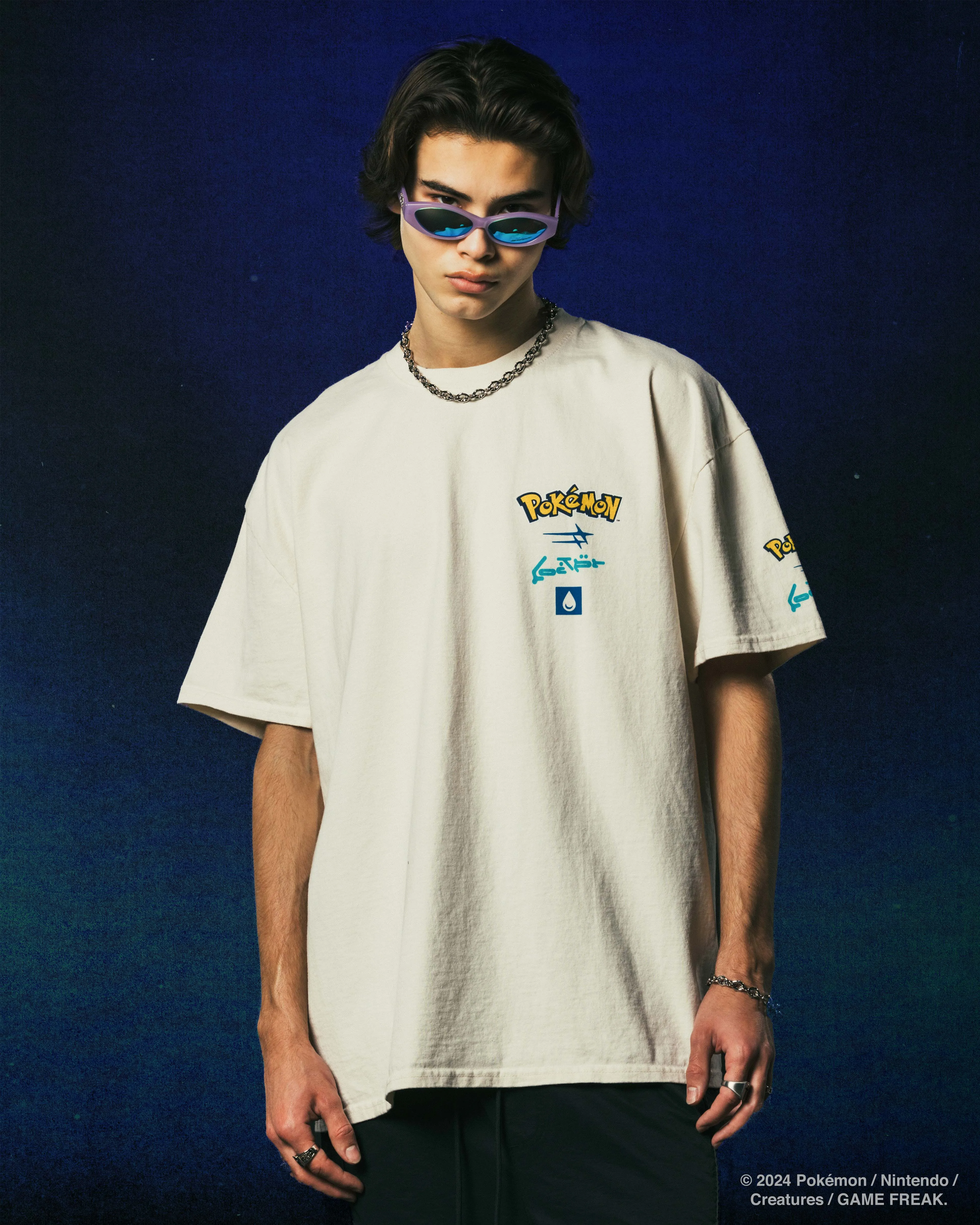 Pokémon By Loiter Squirtle Heavyweight T-Shirt Off White sold by Culture Kings product image thumbnail 2