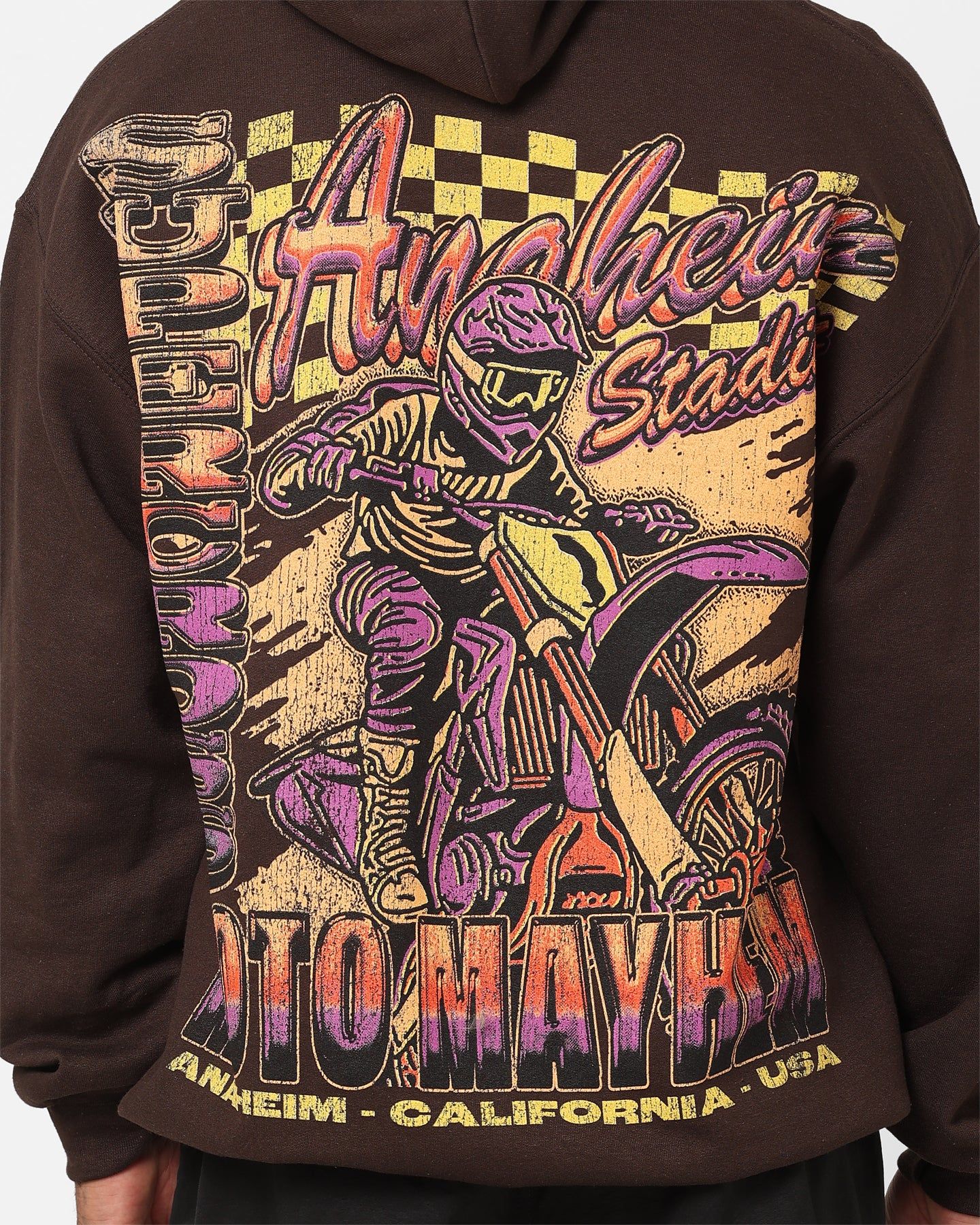 Goat Crew Goat Moto Hoodie Brown sold by Culture Kings product image thumbnail 5