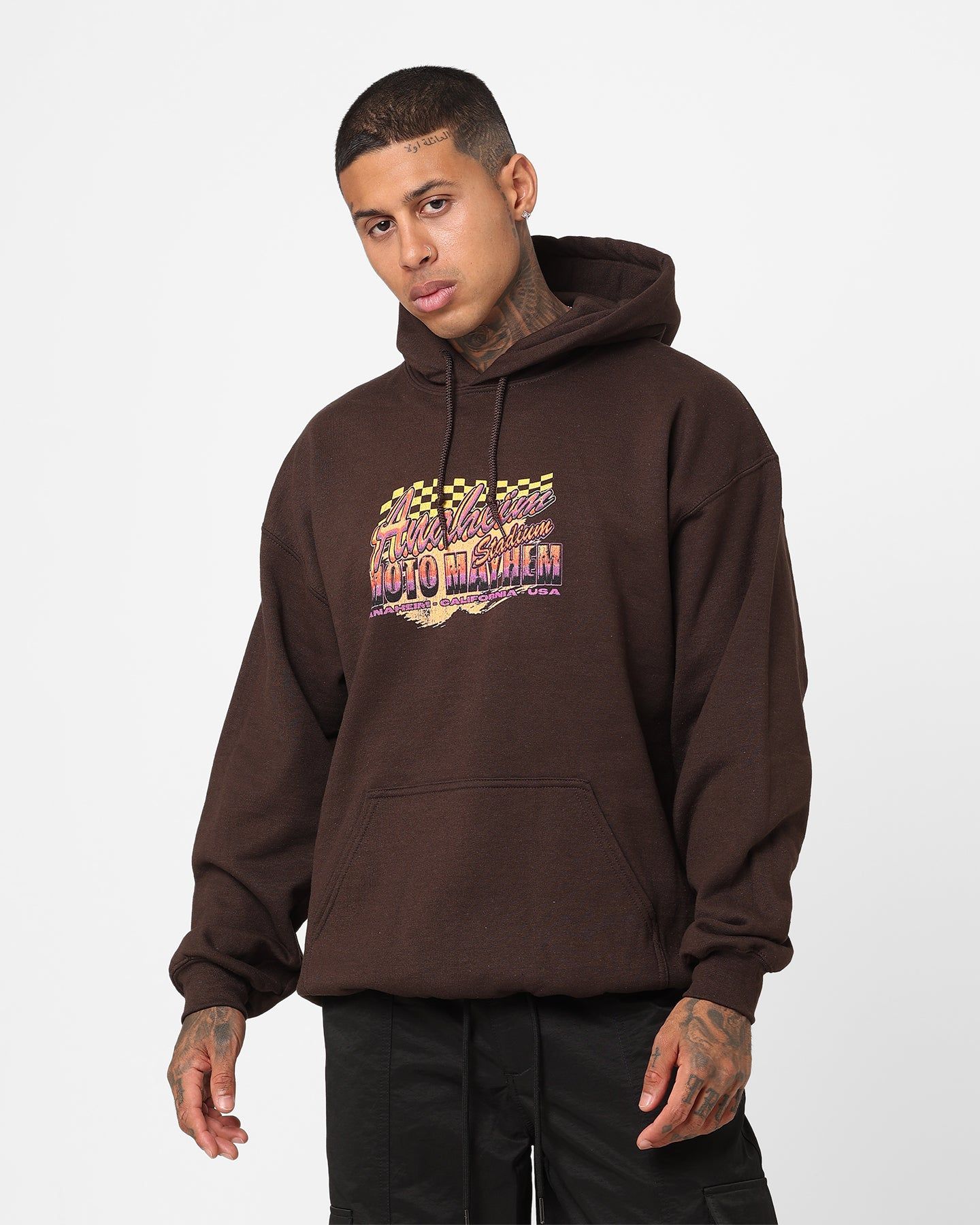 Goat Crew Goat Moto Hoodie Brown sold by Culture Kings product image thumbnail 2