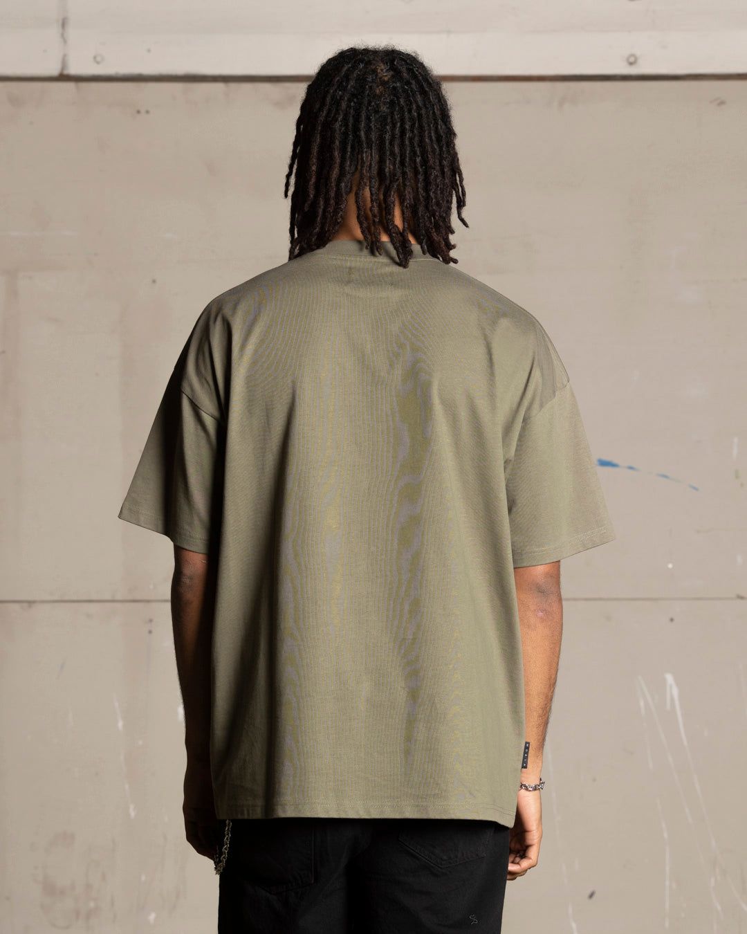 Saint Morta Snake Eyes Boxy T-Shirt Khaki Green sold by Culture Kings product image thumbnail 4