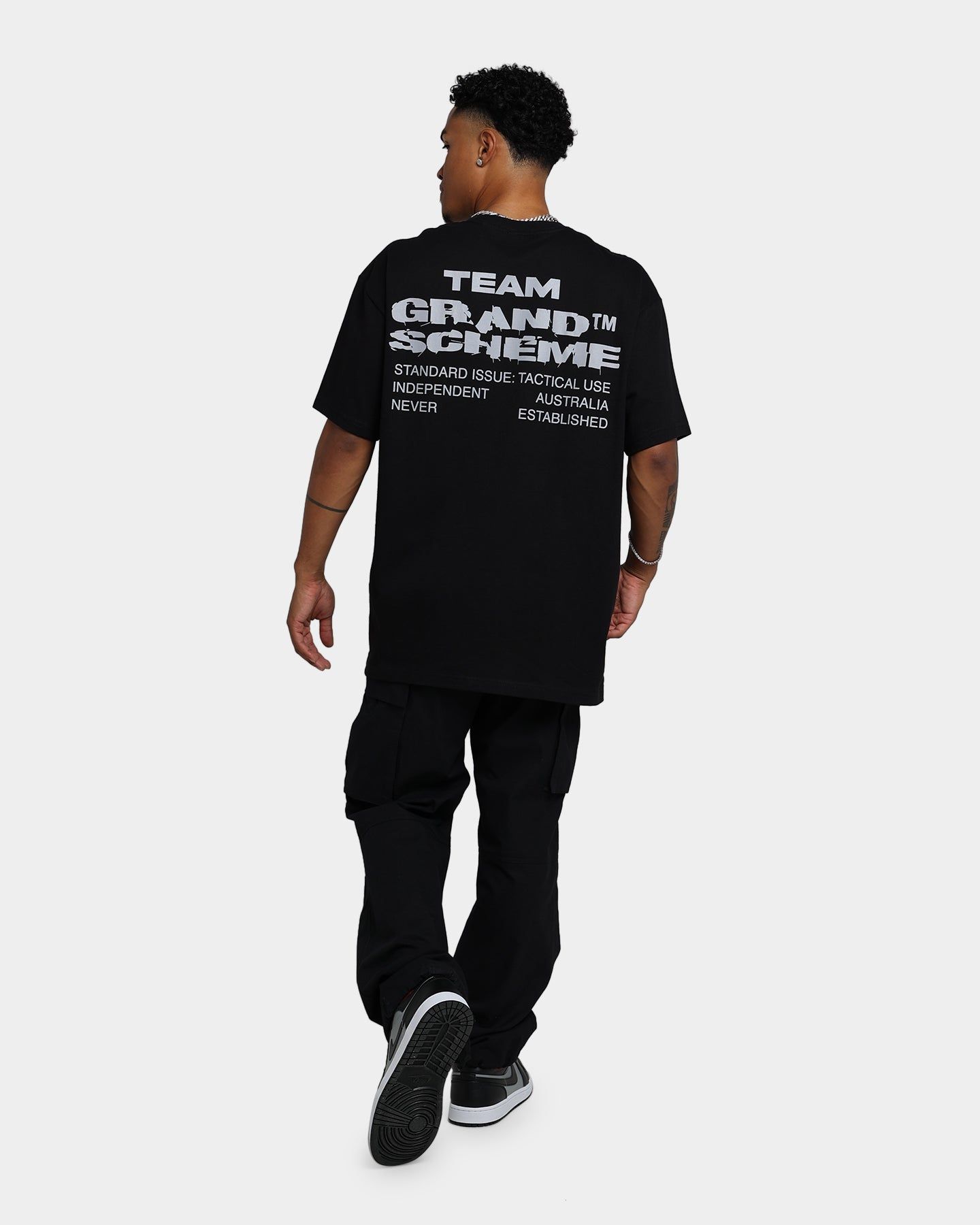 Grand Scheme Team T-Shirt Black sold by Culture Kings product image thumbnail 3
