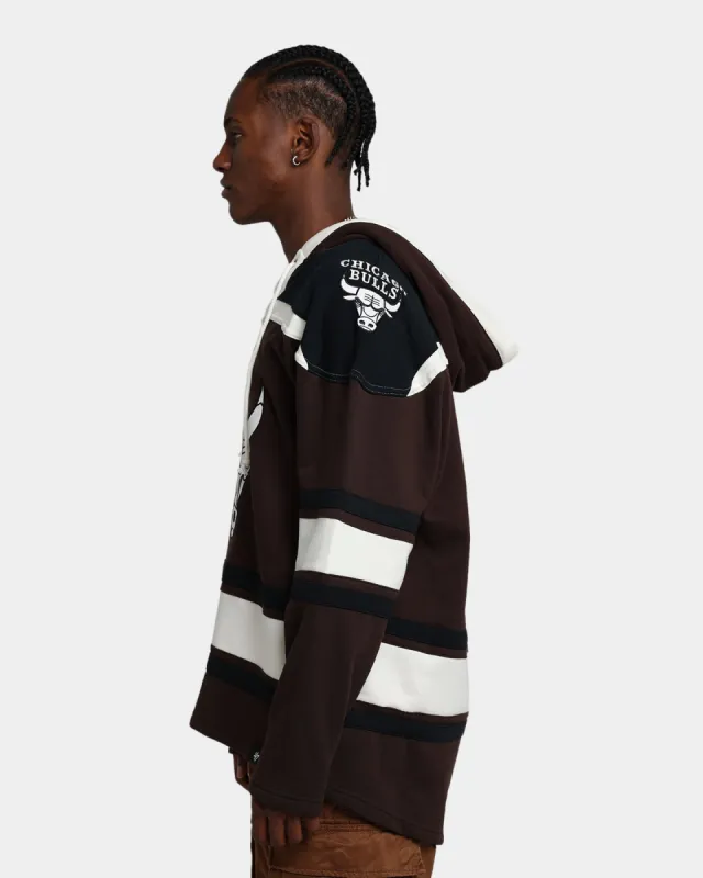 47 Brand Chicago Bulls Superior Lacer Hoodie Brown sold by Culture Kings
