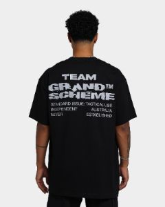 Grand Scheme Team T-Shirt Black sold by Culture Kings