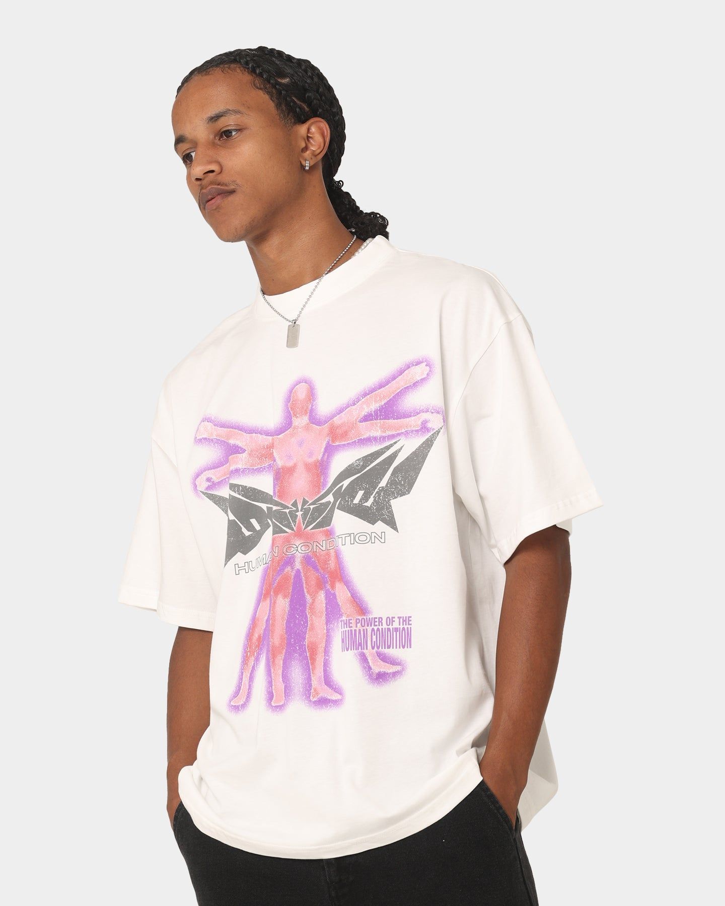 Loiter Pure Love Vintage T-Shirt White sold by Culture Kings product image thumbnail 2