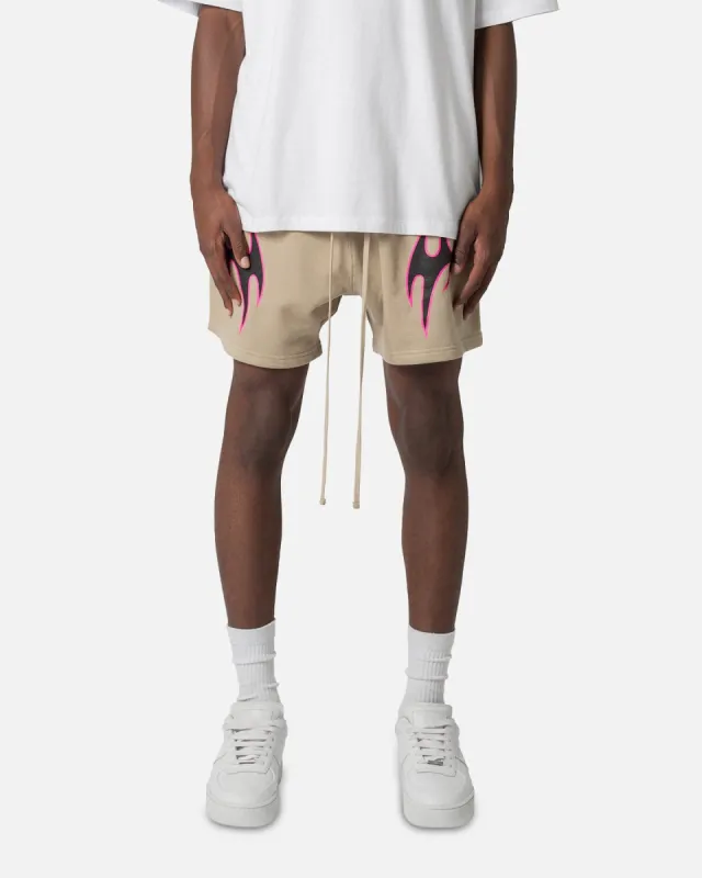 MNML Tribal Sweat Shorts Earth sold by Culture Kings