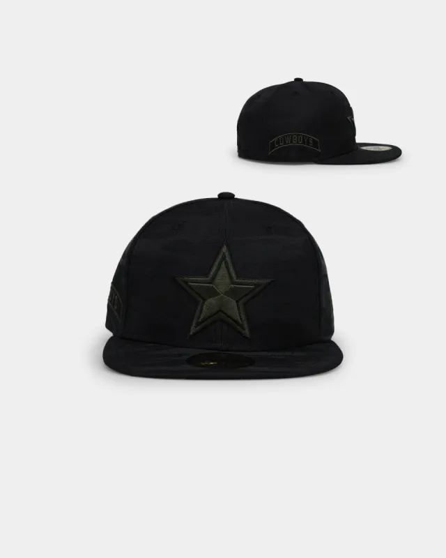 New Era Dallas Cowboys 59FIFTY Fitted Black/Camel sold by Culture Kings
