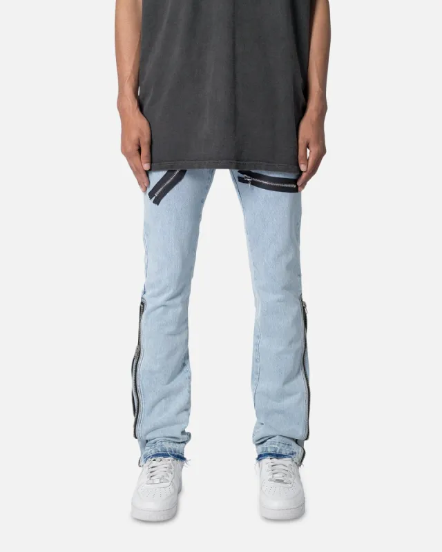 MNML M510 O Ring Denim Jeans Light Blue sold by Culture Kings