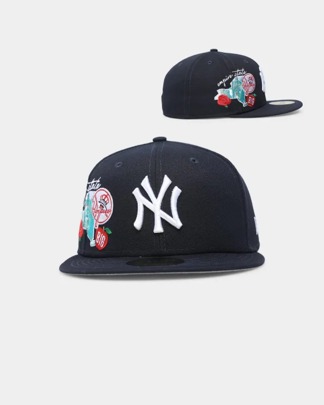 New Era New York Yankees 'City Cluster' 59FIFTY Fitted Navy sold by Culture Kings