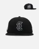 New Era Boston Red Sox 'Black & White Upside Down' 9FIFTY Snapback Black/White sold by Culture Kings