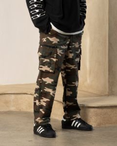 Carre Tactic Cargo Jogger Woodland Camo sold by Culture Kings