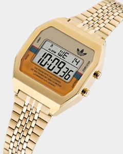 Adidas Digital Two Watch Gold sold by Culture Kings