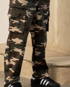 Carre Tactic Cargo Jogger Woodland Camo sold by Culture Kings