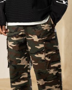 Carre Tactic Cargo Jogger Woodland Camo sold by Culture Kings