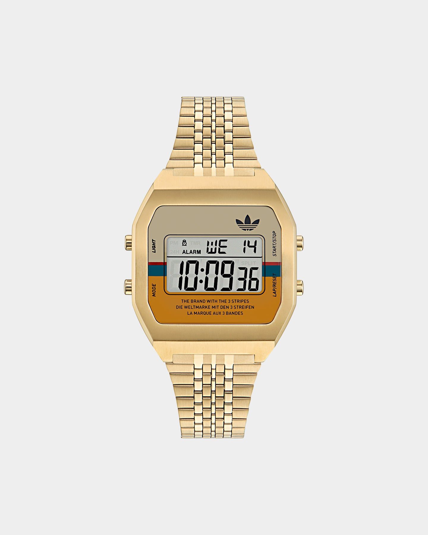 Adidas Digital Two Watch Gold sold by Culture Kings