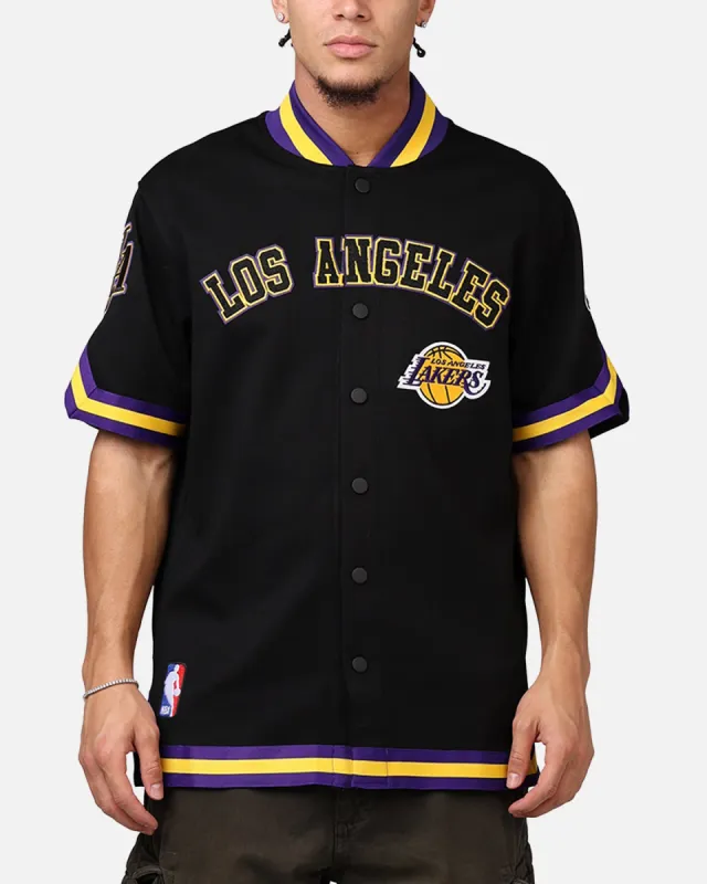 Pro Standard Los Angeles Lakers Warm Up Shirt Black sold by Culture Kings