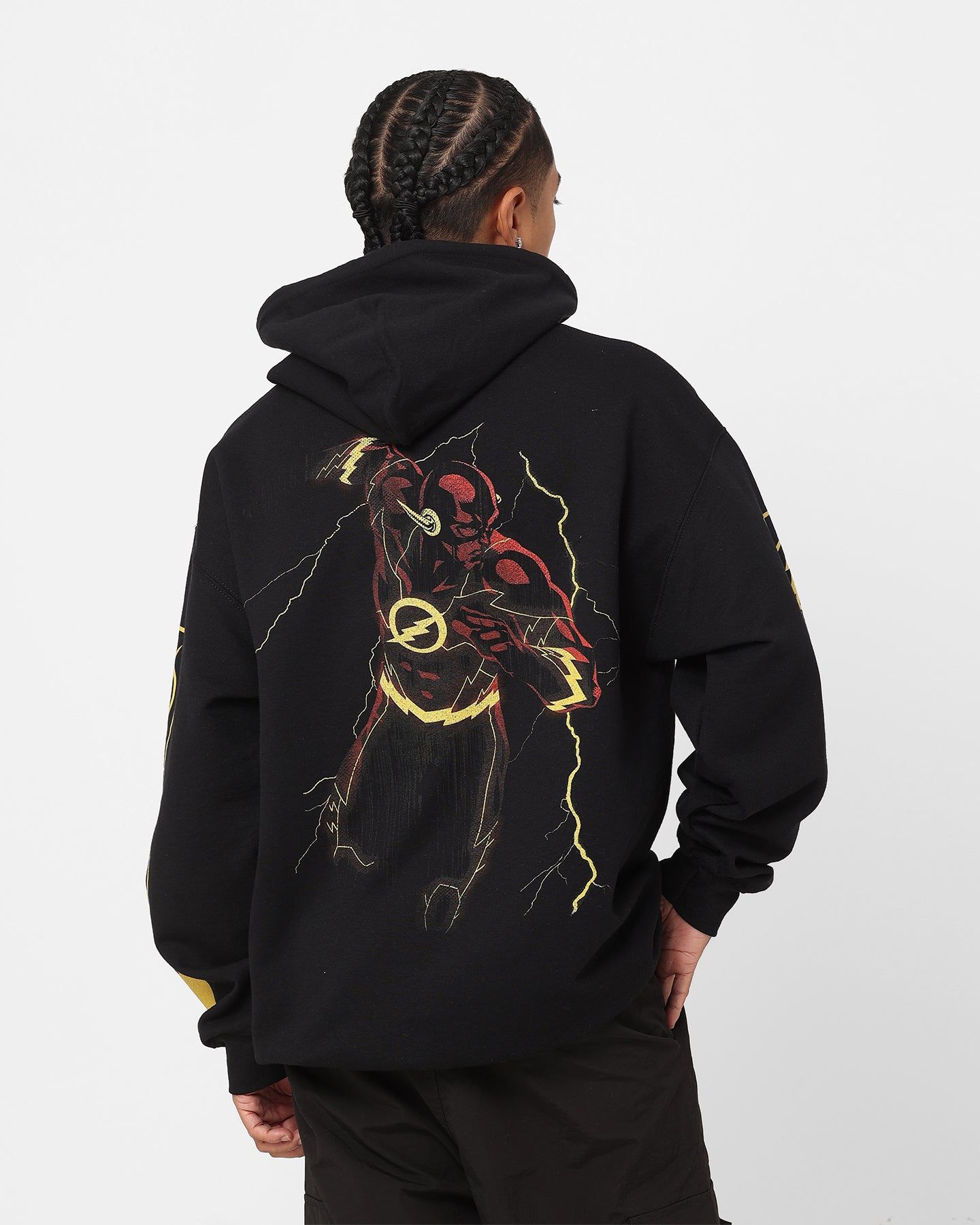 Goat Crew X The Flash The Flash Hoodie Black sold by Culture Kings product image thumbnail 2