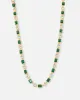 Saint Morta Emerald Cut Brilliant Chain Iced Gold/Emerald sold by Culture Kings
