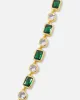 Saint Morta Emerald Cut Brilliant Chain Iced Gold/Emerald sold by Culture Kings