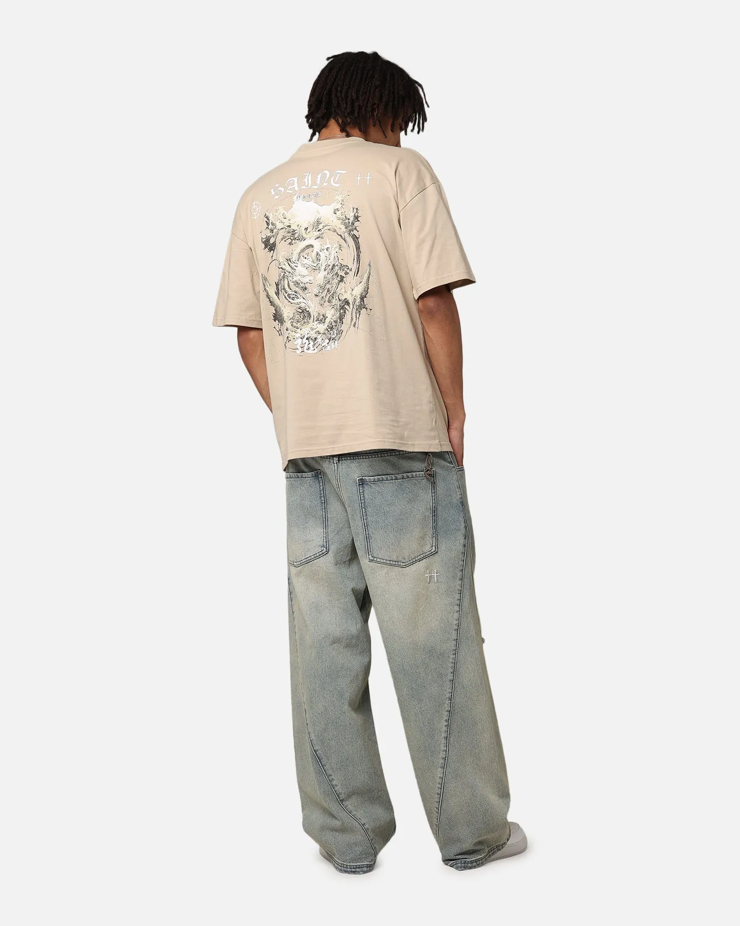 Saint Morta Year Of The Dragon Drop T-Shirt Stone sold by Culture Kings product image thumbnail 3