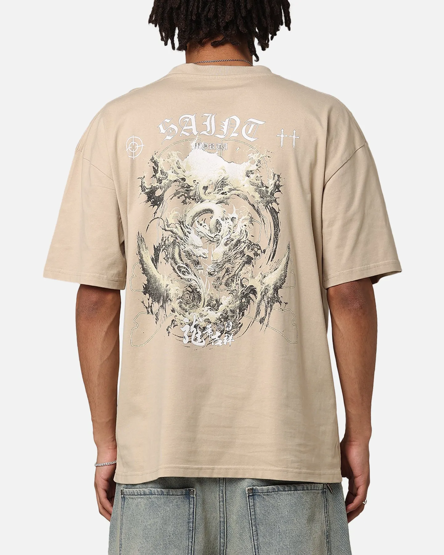 Saint Morta Year Of The Dragon Drop T-Shirt Stone sold by Culture Kings