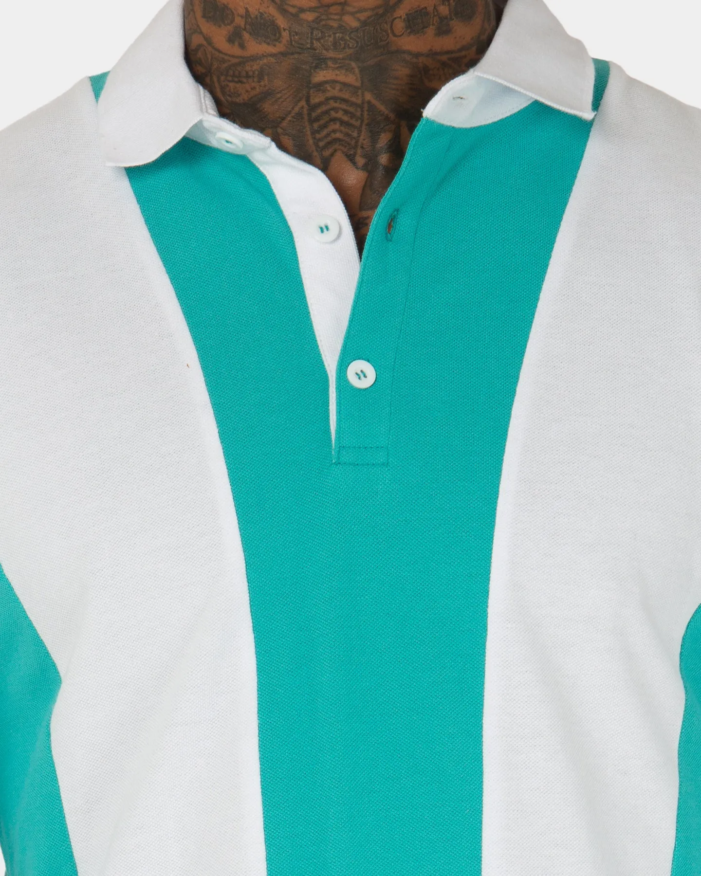 XXIII Fly Rugby Long Sleeve T-Shirt Green/White sold by Culture Kings product image thumbnail 3