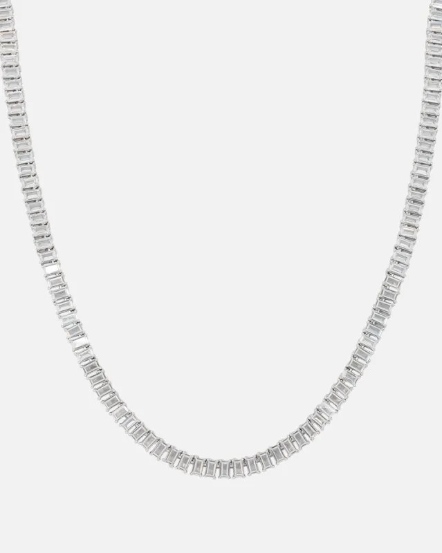 NXS Iced Baguette Chain Iced White Gold sold by Culture Kings