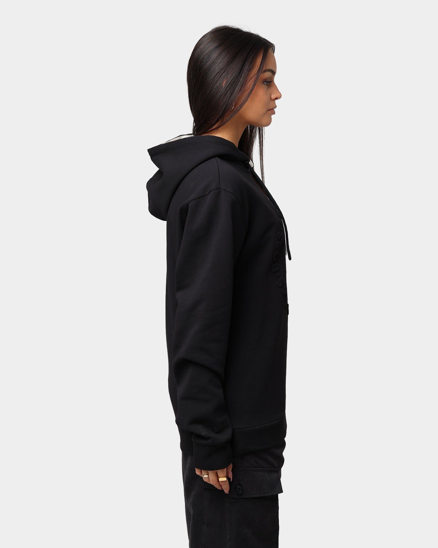 Hugo Boss Hugo Boss X NBA Basic Brooklyn Nets Hoodie Black sold by Culture Kings product image thumbnail 5