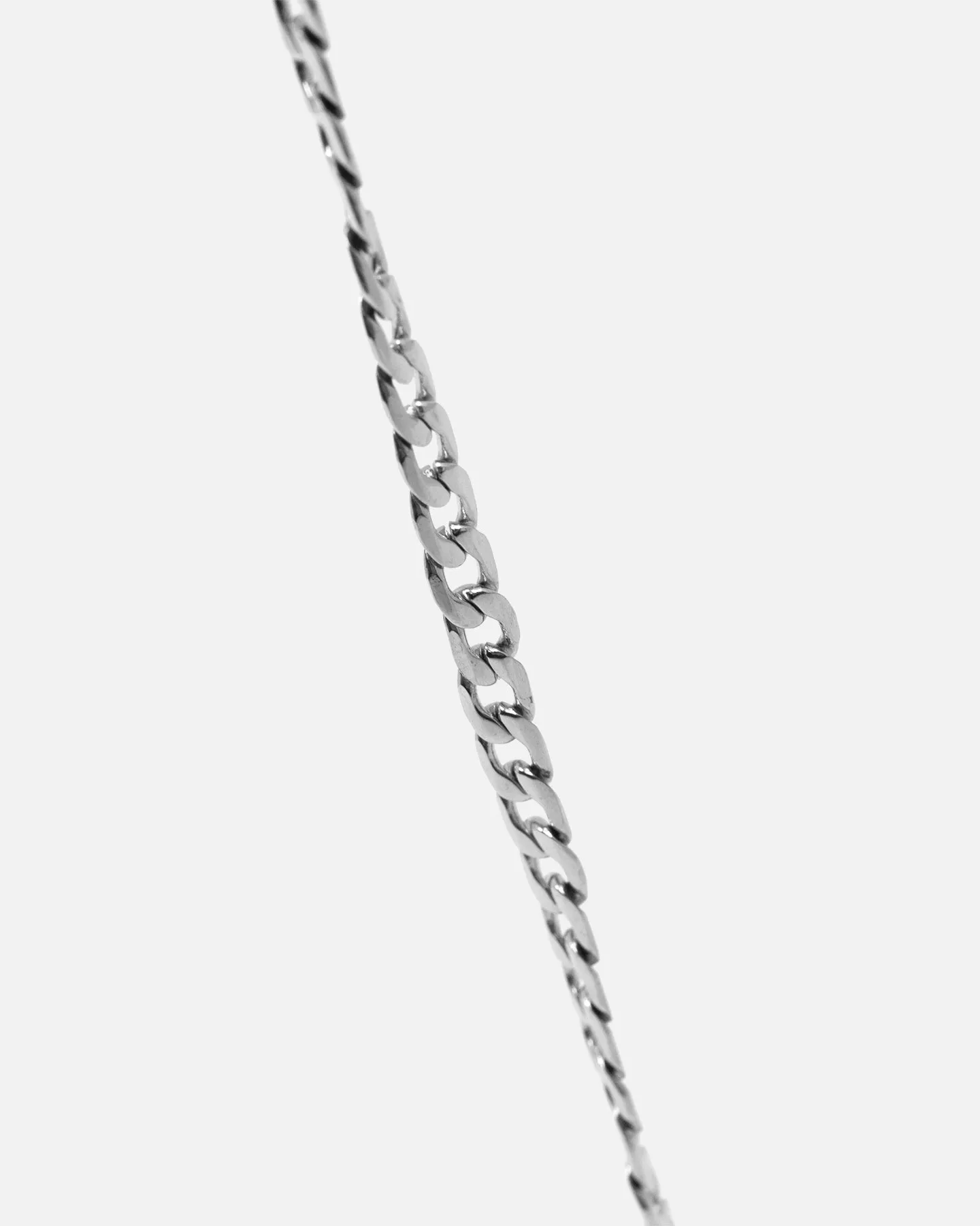 Saint Morta 4.3mm Smooth Cut Cuban Chain White Gold sold by Culture Kings product image thumbnail 5