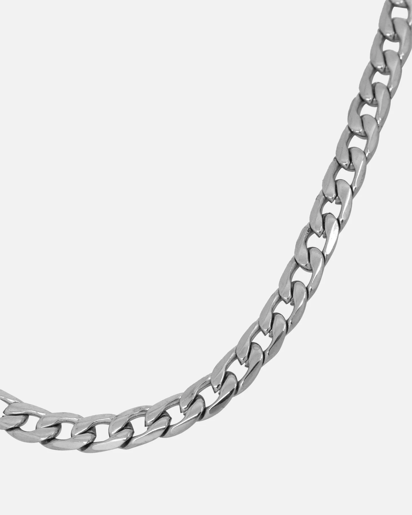 Saint Morta 4.3mm Smooth Cut Cuban Chain White Gold sold by Culture Kings product image thumbnail 4