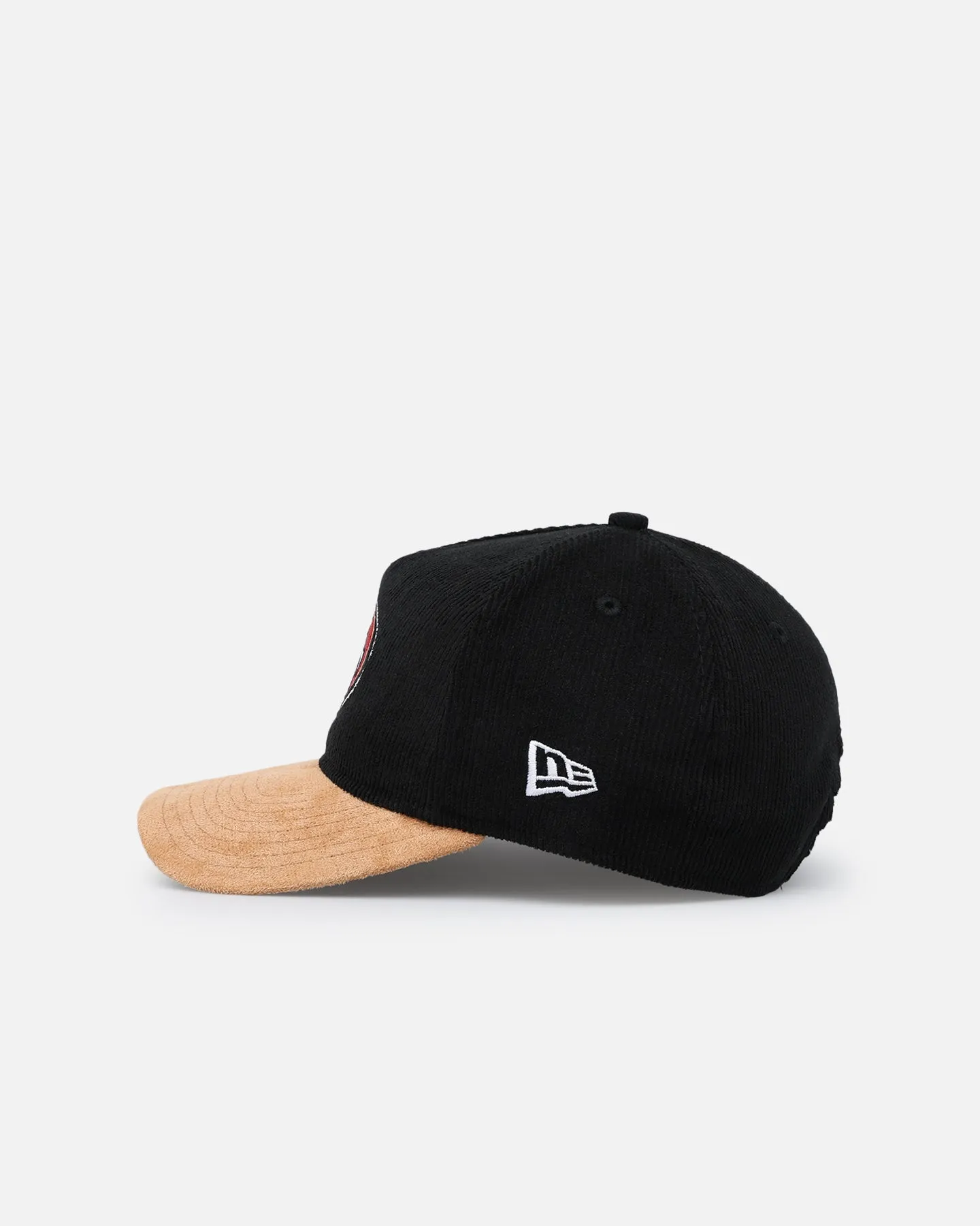 New Era San Francisco 49ers 'Corduroy Suede' Pre-Curved Golfer Snapback Washed Black sold by Culture Kings product image thumbnail 5