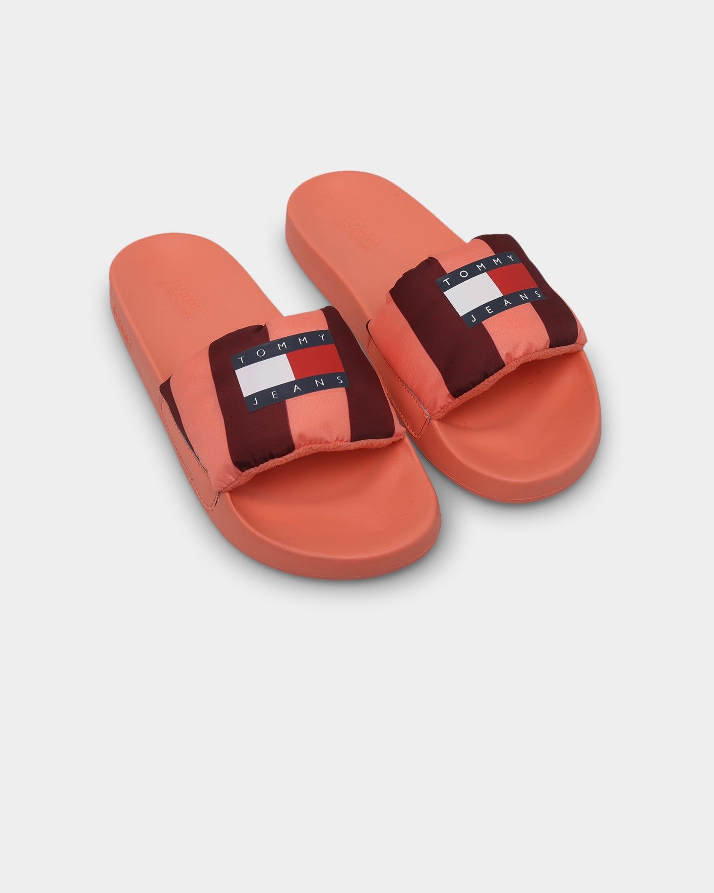 Tommy Jeans Women's Striped Pool Slide Peach Dusk sold by Culture Kings