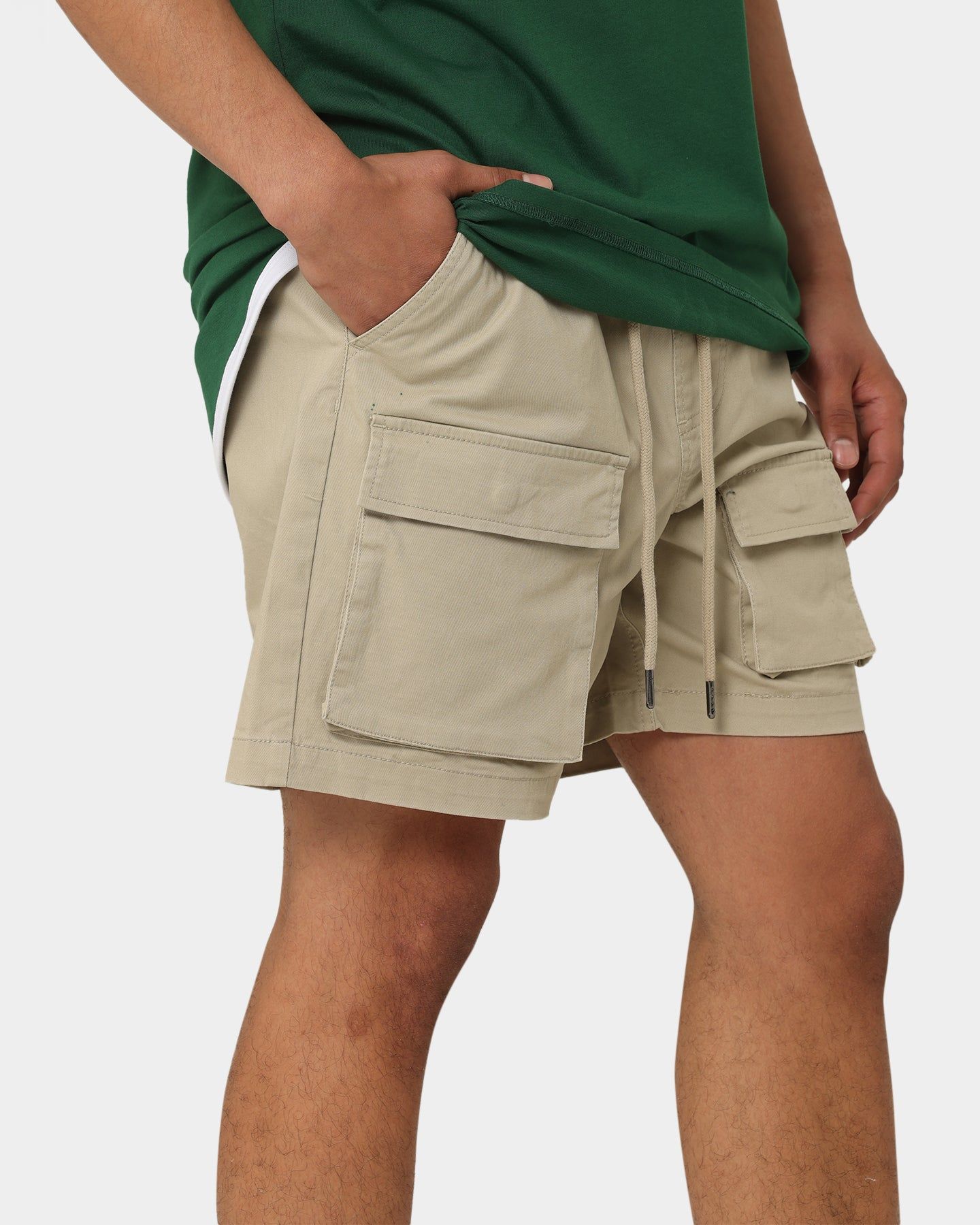 Carré Construct Cargo Shorts Stone sold by Culture Kings product image thumbnail 3