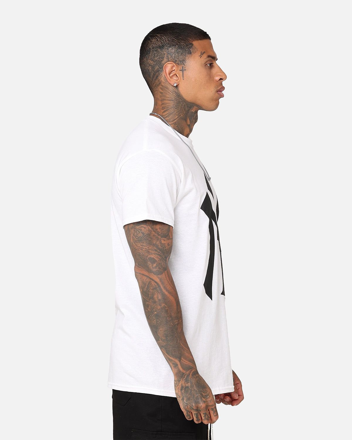 Majestic Athletic New York Yankees Prism Logo T-Shirt Vintage White sold by Culture Kings product image thumbnail 5