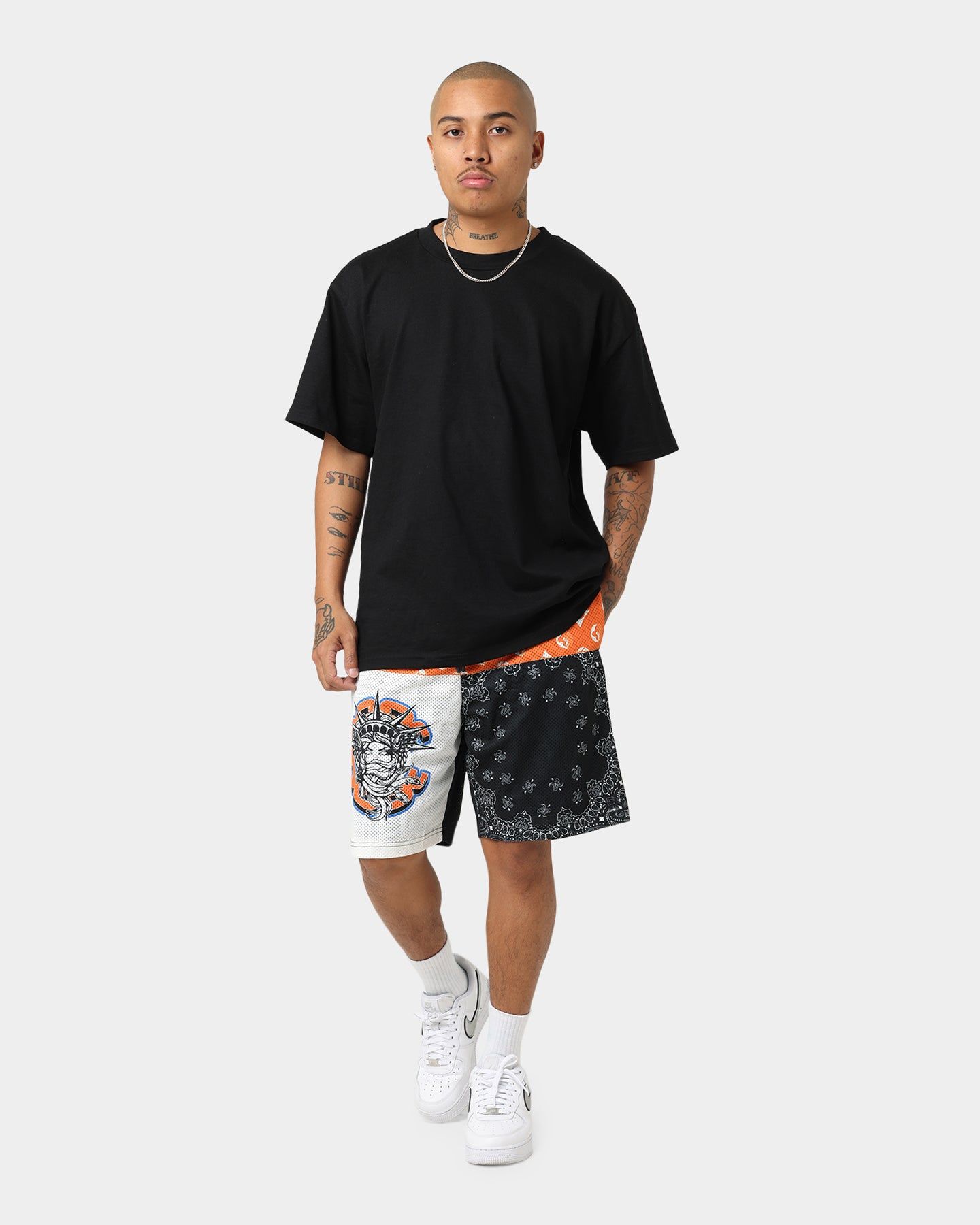 Crooks & Castles New York Shorts Orange/Black sold by Culture Kings product image thumbnail 2