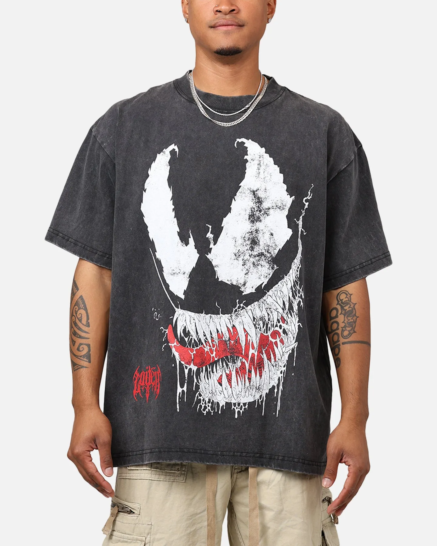 Marvel Spider-Man Venom T-Shirt Charcoal sold by Culture Kings