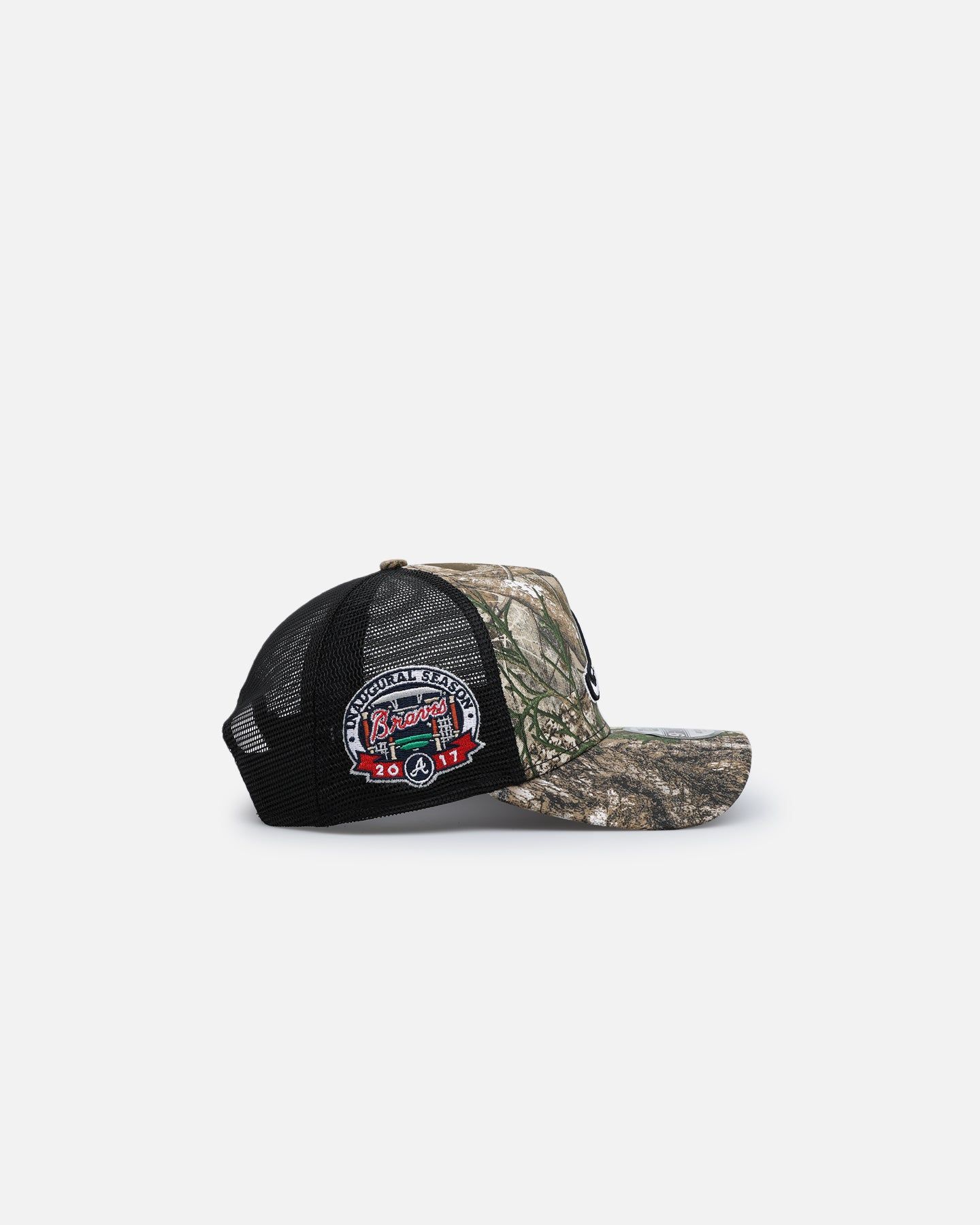 New Era Atlanta Braves 'Real Tree' 9FORTY A-Frame Trucker Snapback Realtree Edge sold by Culture Kings product image thumbnail 3