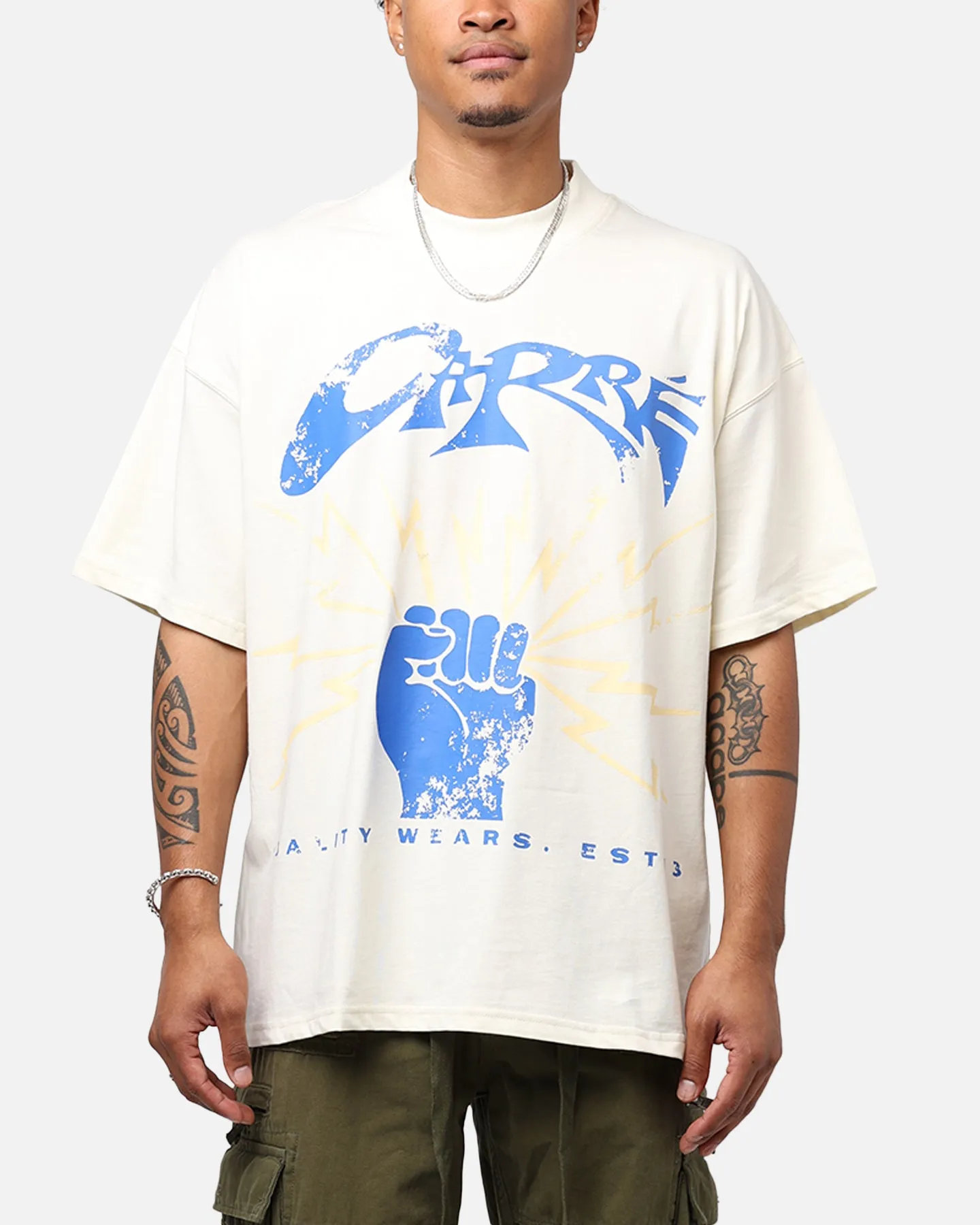 Carré Revolution 13 Oversized T-Shirt Off White sold by Culture Kings