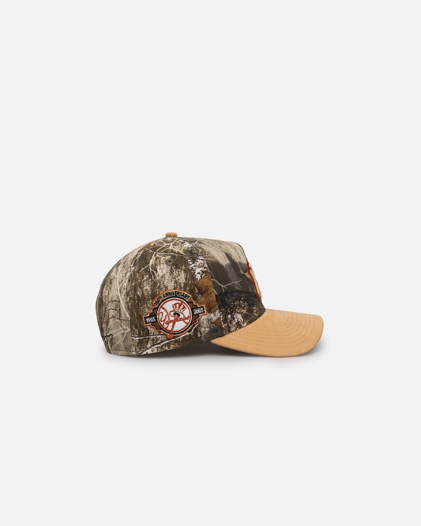 New Era New York Yankees 'Real Tree Tan Suede' 9FORTY A-Frame Snapback Real Tree sold by Culture Kings product image thumbnail 3