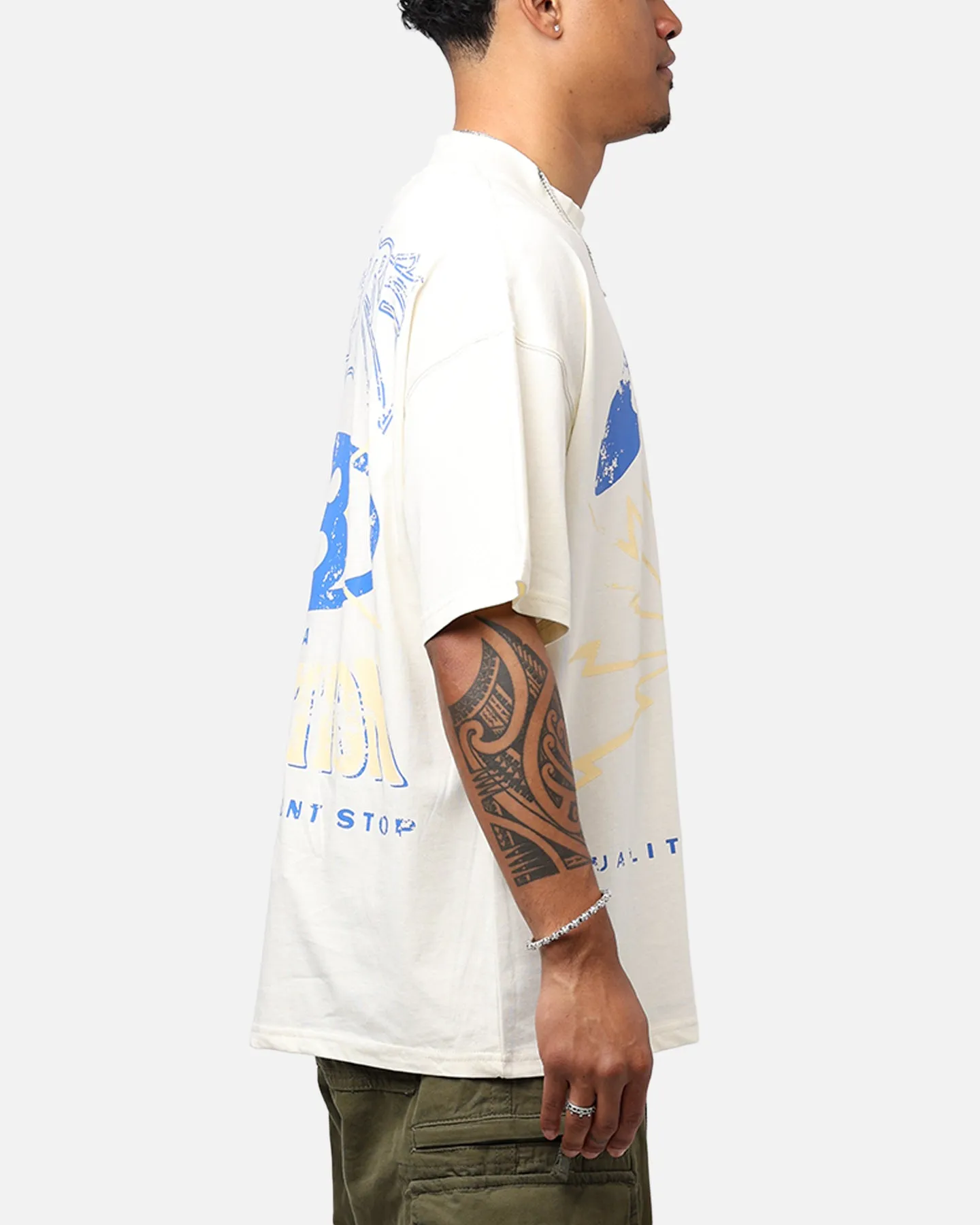 Carré Revolution 13 Oversized T-Shirt Off White sold by Culture Kings product image thumbnail 4