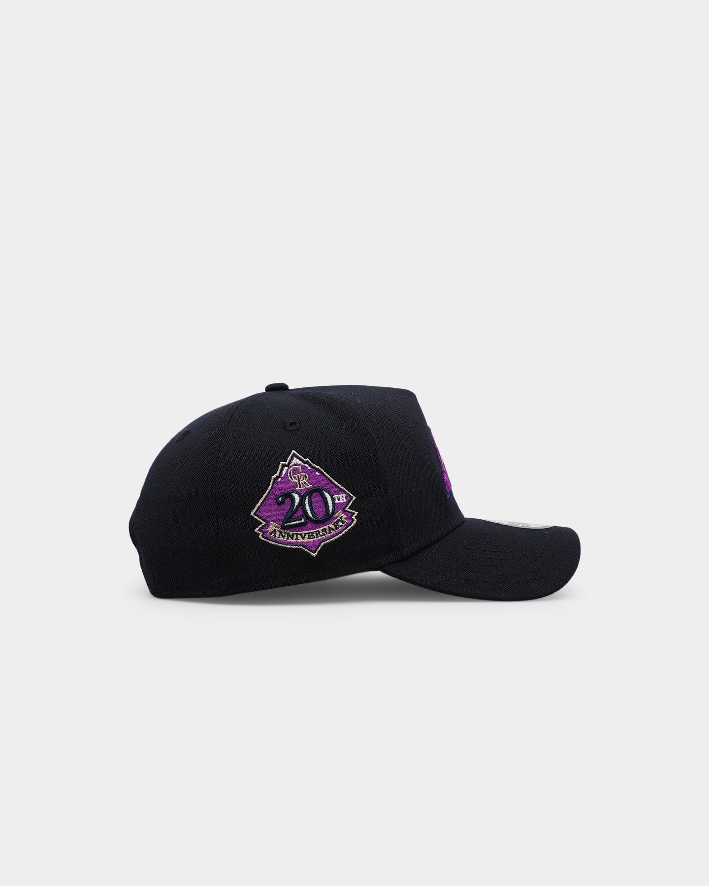 New Era Colorado Rockies 'Acai' 9FORTY A-Frame Snapback Navy/Magenta sold by Culture Kings product image thumbnail 3