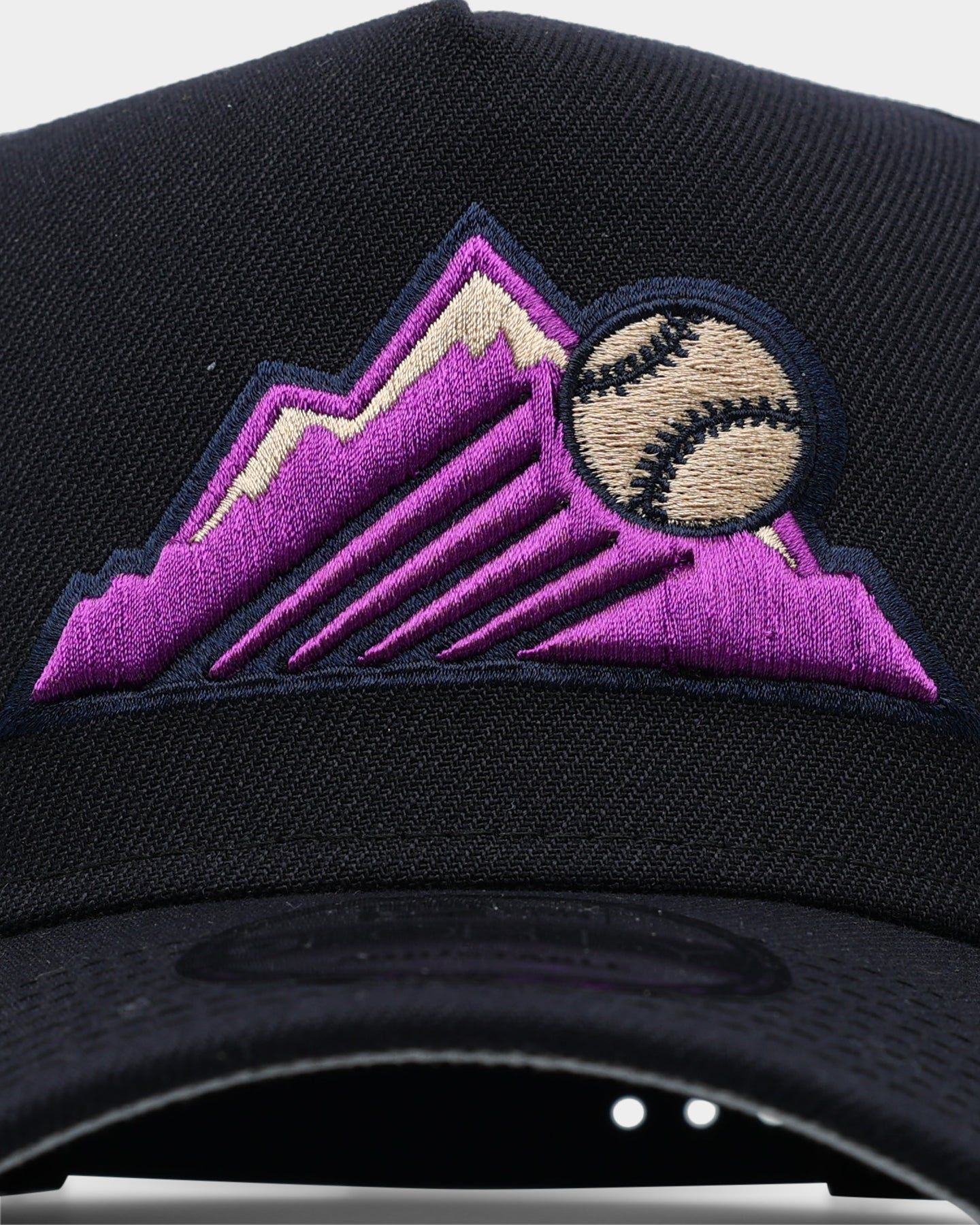 New Era Colorado Rockies 'Acai' 9FORTY A-Frame Snapback Navy/Magenta sold by Culture Kings product image thumbnail 5