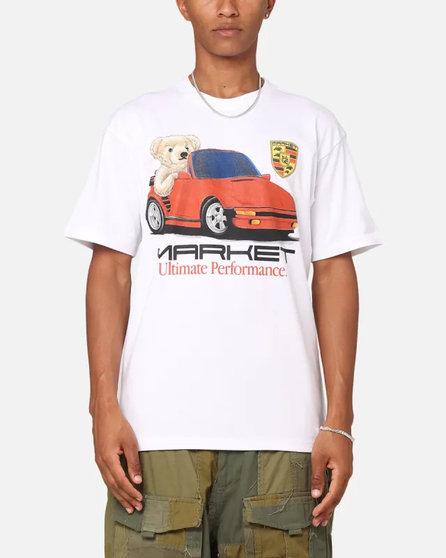 Market Ultimate Performance Bear T-Shirt White sold by Culture Kings