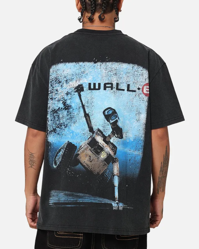 American Thrift X Pixar Wall.E Heavy T-Shirt Vintage Black sold by Culture Kings