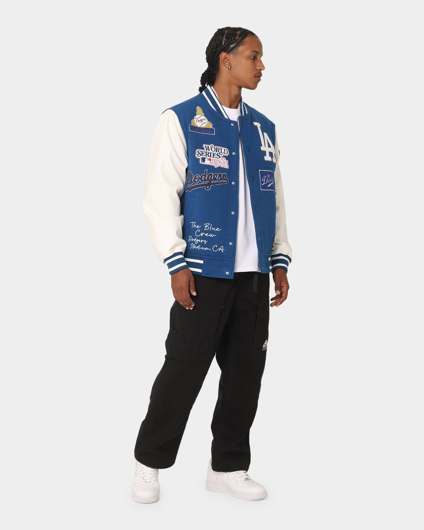 Majestic Athletic Los Angeles Dodgers Multi Hit Varsity Jacket Royal sold by Culture Kings product image thumbnail 8
