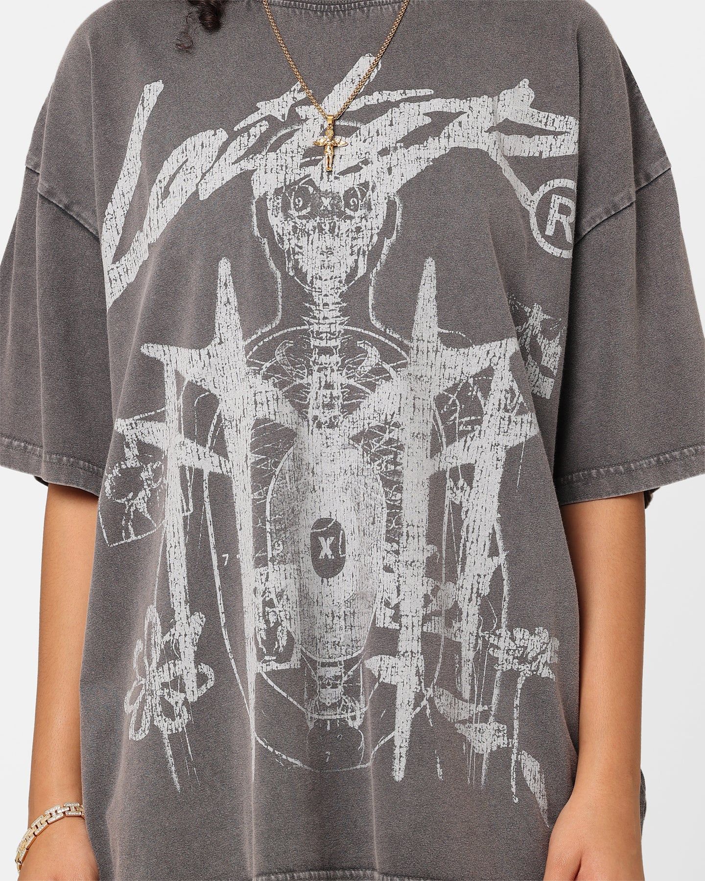 Loiter Firing Range Vintage T-Shirt Charcoal sold by Culture Kings product image thumbnail 4