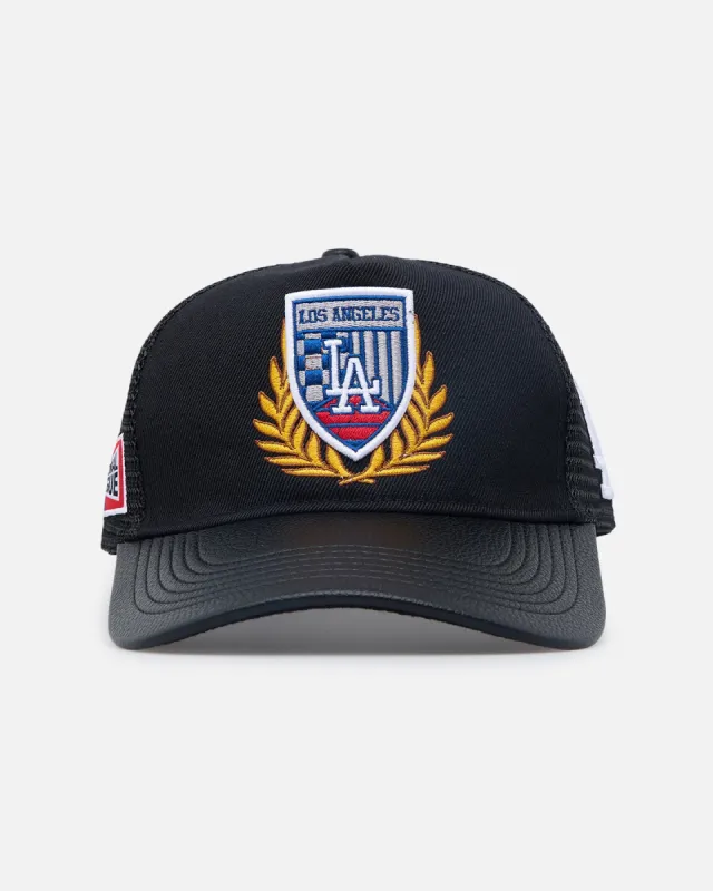 Pro Standard Los Angeles Dodgers Fast Lane Trucker Strapback Black sold by Culture Kings